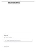 NSCA CPSS CHAPTER 17- PERCEPTION OF EFFORT AND SUBJECTIVE MONITORING &vert;ACTUAL EXAM 