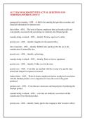 ACCT 526 BANK 2026&sol;2027 WITH ACTUAL QUESTIONS AND &NewLine;VERIFIED ANSWERS LATEST&excl;&excl;&excl;