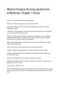 Medical Surgical Nursing Ignatavicius & Workman&colon; Chapter 1 Terms Questions and Answers with Explanations &lpar;2026&sol;2027&rpar;