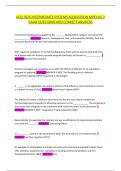 ACQ 2026 INTERMEDIATE SYSTEMS ACQUISITION MODULE 2 &NewLine;EXAM QUESTIONS AND CORRECT ANSWERS 