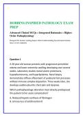 ROBBINS-INSPIRED PATHOLOGY EXAM PREP&colon; Advanced Clinical MCQs&comma; Integrated Rationales & Higher-Order Pathophysiology for Robbins&comma; Cotran & Kumar Pathologic Basis of Disease 11th Edition