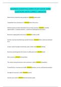 BUSINESS ESSENTIALS EXAM STUDY GUIDE EXAM &NewLine;QUESTIONS WITH CORRECT ANSWERS