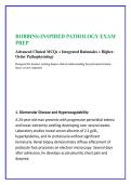 ROBBINS-INSPIRED PATHOLOGY EXAM PREP &mdash; Advanced Clinical MCQs&comma; Integrated Faculty-Style Rationales & Higher-Order Pathophysiology for Robbins&comma; Cotran & Kumar Pathologic Basis of Disease 11th Edition
