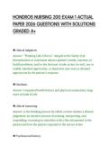 HONDROS 212 EXAM 3 ACTUAL PAPER&NewLine;2026 VERIFIED SOLUTIONS GRADED A&plus;HONDROS 212 EXAM 3 ACTUAL PAPER&NewLine;2026 VERIFIED SOLUTIONS GRADED A&plus;