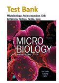 Test Bank For Microbiology&colon; An Introduction 13th Edition by Tortora&comma; Funke&comma; Case &vert;&vert;ISBN 978-0134605180&vert;&vert;COMPLETE GUIDE A&plus;&vert;&vert;LATEST EDITION&NewLine;