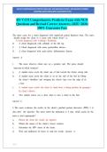 RN VATI Comprehensive Predictor Exam with NGN &NewLine;Questions and Revised Correct Answers&comma; &lpar;2025 &sol; 2026&rpar; &NewLine;100&percnt; Guarantee Pass