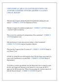 CDFM MODULE 1 REAL EXAM WITH QUESTIONS AND &NewLine;ANSWERS &lpar;VERIFIED ANSWERS GRADED A&plus;&rpar; LATEST &NewLine;UPDATE 2026&sol;2027
