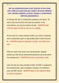 EMT JBL OPERATIONS EXAM LATEST 2026-2027 ACTUAL EXAM &NewLine;WITH COMPLETE QUESTIONS AND CORRECT DETAILED ANSWERS &NewLine;&lpar;100&percnt; VERIFIED ANSWERS&rpar; &vert;ALREADY GRADED A&plus;&vert; &vert;&vert;PROFESSOR &NewLine;VERIFIED&vert;&vert; &vert;&vert;BRANDNEW&excl;&excl;&excl;&vert;&vert; 