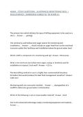 NGWA - STUDY QUESTIONS - AUGERING & MONITORING WELL &vert; 2026 UPDATED &vert; ANSWERED CORRECTLY TO SCORE A&plus;