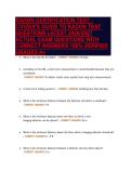 RADON CERTIFICATION TEST -&NewLine;CITIZEN'S GUIDE TO RADON TEST&NewLine;QUESTIONS LATEST 2026&sol;2027&NewLine;ACTUAL EXAM QUESTIONS WITH&NewLine;CORRECT ANSWERS 100&percnt; VERIFIED&NewLine;GRADED A&plus;