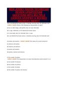 NEW JERSEY RADON TECHNICIAN&NewLine;REVIEW UPDATE&vert;EXAM&NewLine;QUESTIONS WITH MULTIPLE&NewLine;CHOICES &vert;VERIFIED & REVISED&NewLine;ANSWERS &lpar;NEW&rpar;&excl;&excl;&excl;