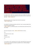 NRPP RADON MEASUREMENTS&NewLine;FLASHCARDS LATEST 2026&sol;2027&NewLine;ACTUAL EXAM QUESTIONS WITH&NewLine;CORRECT ANSWERS 100&percnt; VERIFIED&NewLine;GRADED A&plus;