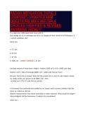 RADON MITIGATION TOPIC 5&NewLine;&lpar;2026&sol;2027&rpar; UPDATE&vert;EXAM&NewLine;QUESTIONS WITH MULTIPLE&NewLine;CHOICES &vert;VERIFIED & REVISED&NewLine;ANSWERS &lpar;NEW&rpar;&excl;&excl;&excl;