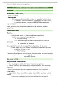 Samenvatting biologie&comma; hersenen&comma; gedrag Ugent