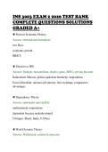 INS 3003 EXAM 2 2026 TEST BANK&NewLine;COMPLETE QUESTIONS SOLUTIONS&NewLine;GRADED A&plus;&NewLine;
