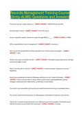 Records Management Training Course &lpar;Army-ALMS&rpar; Questions and Answers
