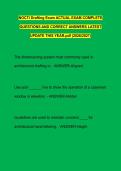 NOCTI Drafting Exam ACTUAL EXAM COMPLETE &NewLine;QUESTIONS AND CORRECT ANSWERS LATEST &NewLine;UPDATE THIS YEAR&period;pdf &lpar;2026&sol;2027&rpar; 
