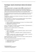 Samenvatting fysiologie partim 3 &lpar;ademhaling en gastro-intestinaal&rpar; &lpar;16&sol;20 behaald&rpar;