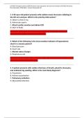 Certified Emergency Nurse &lpar;CEN&rpar; Practice Exam Questions And Correct Answers &lpar;Verified Answers&rpar; Plus Rationales 2026 Q&A &vert; Instant Download Pdf
