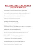 EXIT EXAM STUDY GUIDE 2026 WITH COMPLETE SOLUTION