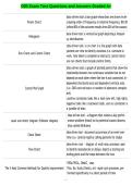 ODS Exam Test Questions and Answers Graded A&plus;