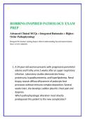 ROBBINS-INSPIRED PATHOLOGY EXAM PREP &vert; Advanced Clinical MCQs & Faculty-Style Rationales &vert; Higher-Order Pathophysiology Review for Robbins&comma; Cotran & Kumar Pathologic Basis of Disease 11th Edition &vert; Board-Style Clinical Reasoning Test Bank