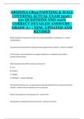 Arizona CR34 Painting and Wall Covering Exam &ndash; Practice Questions and Detailed Answers &lpar;2026&rpar;