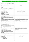 WORK CENTER SUPERVISOR TEST QUESTIONS WITH ANSWERS GRADED A&plus;