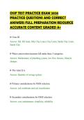 OSSF TEST PRACTICE EXAM 2026&NewLine;PRACTICE QUESTIONS AND CORRECT&NewLine;ANSWERS FULL PREPARATION RESOURCE&NewLine;ACCURATE CONTENT GRADED A&plus;