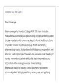 Hondros Nur 205 Exam 1 ACTUAL EXAM LATEST UPDATE THIS YEAR QUESTIONS AN DETAILED ANSWERS&period;pdf&NewLine;&NewLine;