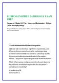 ROBBINS-INSPIRED PATHOLOGY EXAM PREP &mdash; Advanced Clinical MCQs&comma; Integrated Rationales & Higher-Order Pathophysiology for Robbins&comma; Cotran & Kumar Pathologic Basis of Disease 11th Edition