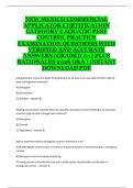 New Mexico Commercial Applicator Certification &ndash; Category 5 Aquatic Pest Control Practice Exam Questions and Answers with Rationales &lpar;2026&rpar;