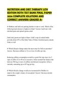 NUTRITION&lowbar;AND&lowbar;DIET&lowbar;THERAPY&lowbar;12TH&lowbar;EDITION&lowbar;ROTH&lowbar;TEST&lowbar;BANK&lowbar;FINAL&lowbar;PAPER