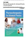Test Bank - Pharmacotherapeutics for Advanced Practice A Practical Approach 5th Edition &lpar;Arcangelo&comma; 2022&rpar; All Chapters 1-56&vert; Latest Edition 2025