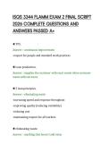ISQS 3344 FLAMM EXAM 2 FINAL SCRIPT&NewLine;2026 COMPLETE QUESTIONS AND&NewLine;ANSWERS PASSED A&plus;