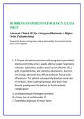 ROBBINS-INSPIRED PATHOLOGY EXAM PREP &vert; Advanced Clinical MCQs&comma; Integrated Rationales & Higher-Order Pathophysiology for Robbins&comma; Cotran & Kumar Pathologic Basis of Disease 11th Edition
