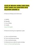 STATE OF NEVADA WORK CARD FINAL&NewLine;STUDY GUIDE 2026 QUESTIONS WITH&NewLine;SOLUTIONS GRADED A&plus;