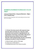 Robbins Pathology Exam Prep 11th Edition &vert; Advanced Clinical MCQs&comma; Board-Style Reasoning&comma; Integrated Rationales & Higher-Order Pathophysiology Test Bank