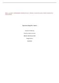 BIOL 134 C002&colon; EXPERIMENT DESIGN PLAN - WEEK 6 &vert; 2026 UPDATED &vert; WITH COMPLETE SOLUTIONS&period;