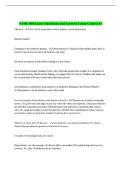 FAML 400 Exam 1 Questions and Answers Latest Graded A&plus;
