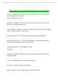 FAML 400 Exam 1 Questions and Answers Latest Graded A&plus;
