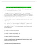 FAML 400 Exam 1 Questions and Answers Latest Graded A&plus;