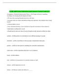 FAML 400 Exam 1 Questions and Answers Latest Graded A&plus;