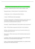 FCCS Review Exam Questions and Answers Latest Graded A&plus;
