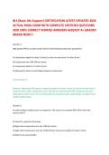 BLS &lpar;Basic Life Support&rpar; CERTIFICATION LATEST UPDATED 2026 ACTUAL FINAL EXAM WITH COMPLETE CERTIFIED QUESTIONS AND 100&percnt; CORRECT VERIFIED ANSWERS ALREADY A&plus; GRADED BRAND NEW&excl;&excl;&excl;