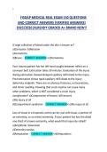 FISDAP&lowbar;MEDICAL&lowbar;REAL&lowbar;EXAM&lowbar;150&lowbar;QUESTIONS&lowbar;AND&lowbar;CORRECT&lowbar;ANSWERS