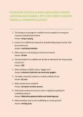 NCCER&sol;OSHA SCAFFOLD SG EXAM &lpar;2026&rpar; UPDATE VERIFIED QUESTIONS AND ANSWERS &vert; WITH 100&percnt; CORRECT ANSWERS GRADED A&plus; GUARANTEED SUCCESS&excl;&excl; 