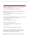 GEOL 1500 MID TERM 1- FARRIS EXAMQuestions and Answers Latest Graded A&plus;
