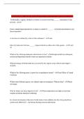 GEOL 1500 FINAL EXAM Questions and Answers Latest Graded A&plus;