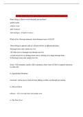 GEOL 1500 YSU EXAM Questions and Answers Latest Graded A&plus;